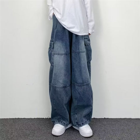 Men's Jeans Couple Trendy Brand Trousers