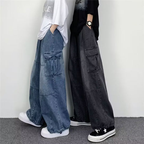 Men's Jeans Couple Trendy Brand Trousers